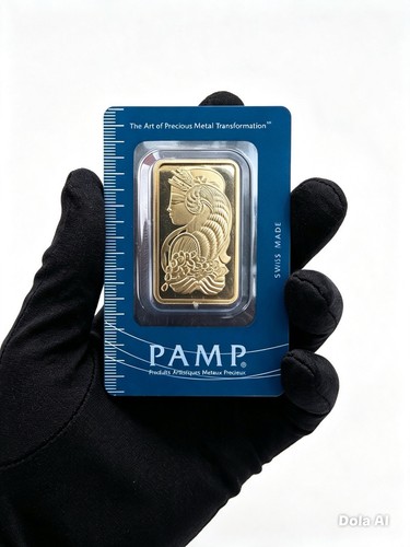 Pamp gold bar - gold, 999.9