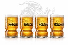 Hobgoblin 4x Beer Pint Glasses