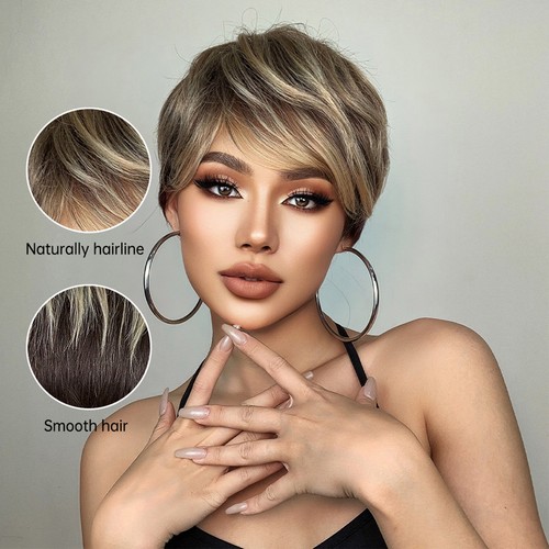 Women wig short - women's,
