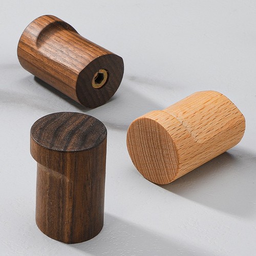4pc natural wood hook - 1/2/4pc, wall