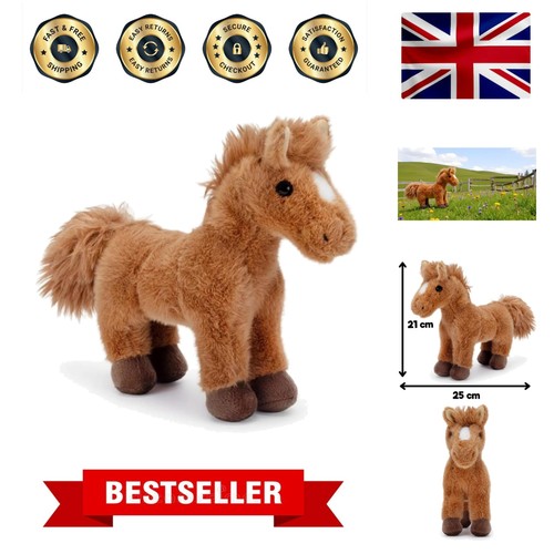 Light brown horse plush toy - plush,