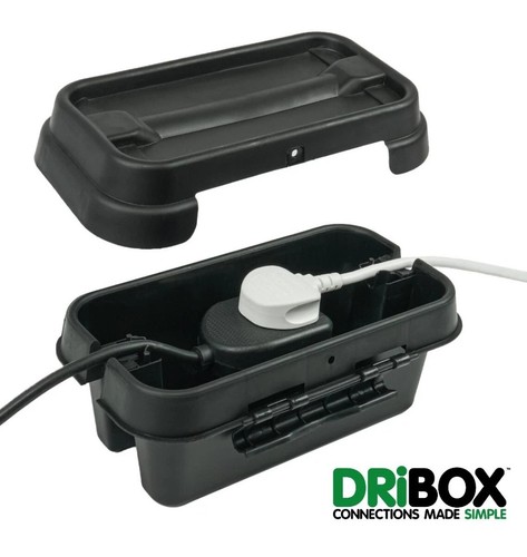 Small black dribox - black, (200)