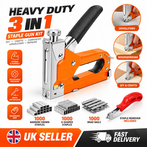 Heavy duty staple gun - duty,