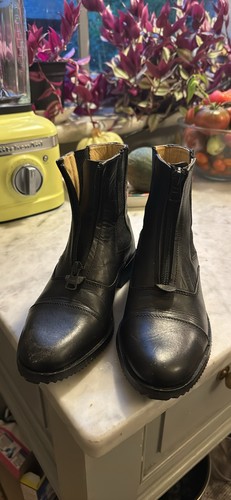 Italian leather jodhpur boots - leather,