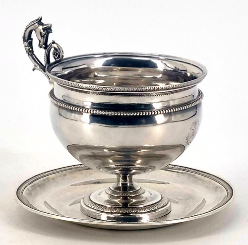 Large biedermeier empire - empire, cup
