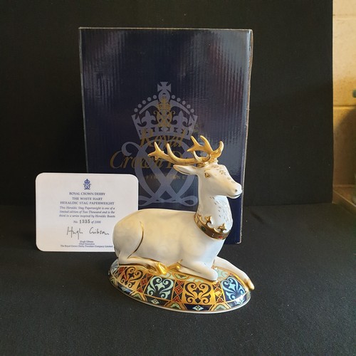 Royal crown derby paperweight - derby,