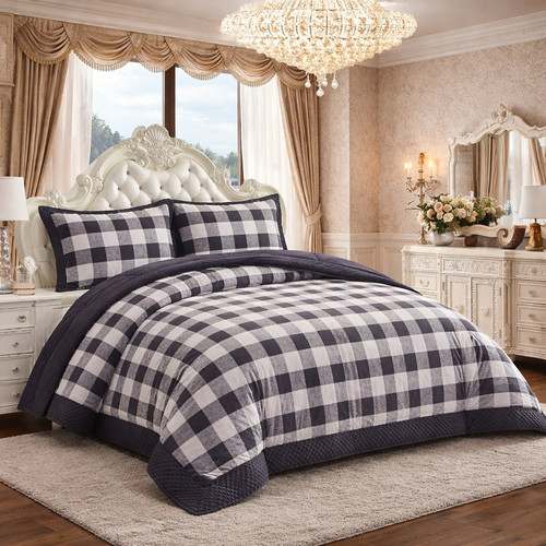 Piece embossed quilted - piece,