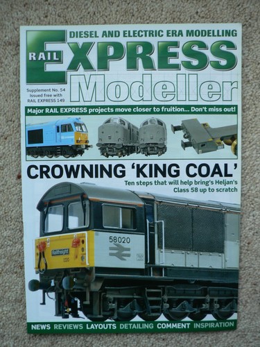 Rail express modeller magazine - rail,