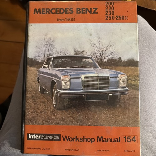 Mercedes benz workshop manual - mercedes,