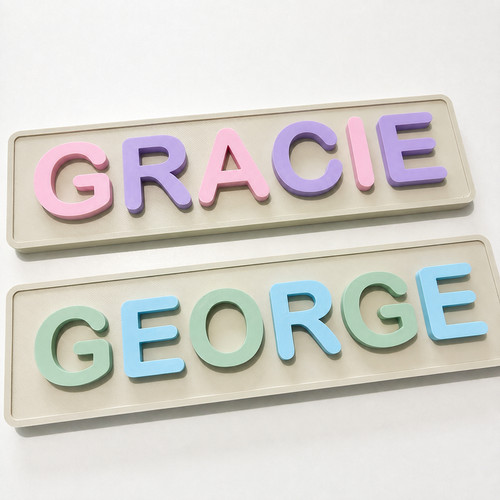 Personalised kids name door - personalised,