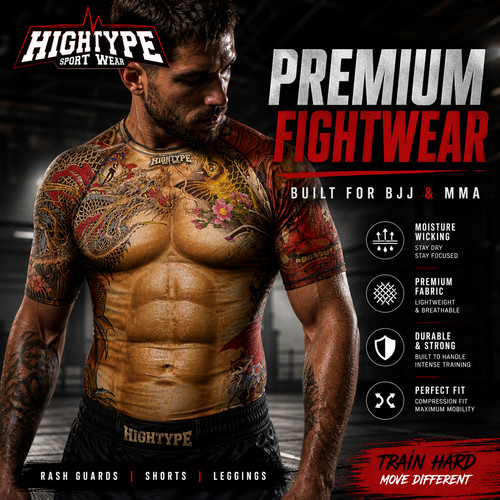 Hightype yakuza bjj - bjj, rash