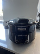 ‎Crock-Pot SCCPRC507B-060 4.7L Digital Countdown Timer Slow Cooker - Black