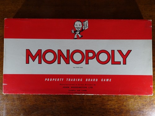 Vintage monopoly board game - vintage,