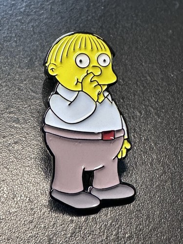 Ralph wiggum enamel pin - wiggum,