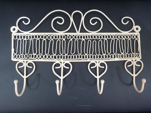 Shabby chic cream metal - shabby,
