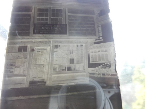 Old glass negative alfred t - ,