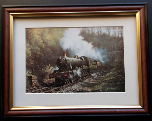 Railway print don breckon - railway, by