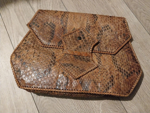 True vintage real snakeskin - true,