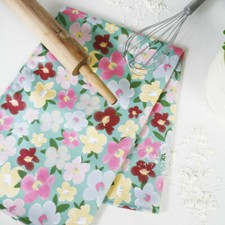 ALL IN BLOOMS tea towel