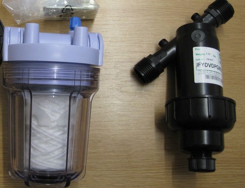 Inline cartridge water filter - inline,
