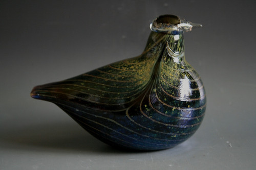 Oiva toikka glass bird - toikka,