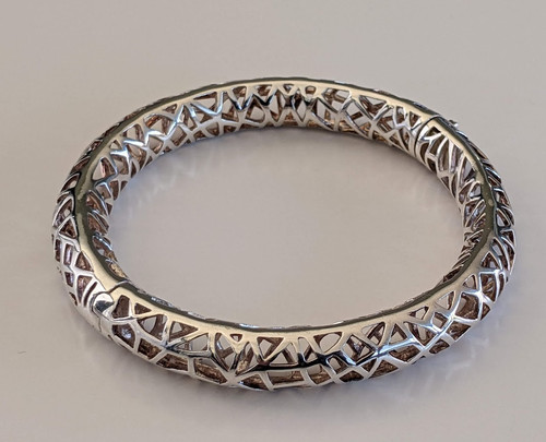 Sterling silver latticework - sterling,