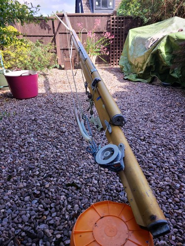 Proctor 1970s gold alloy mast - 1970s,