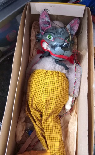 Pelham vintage puppet wolf - pelham,