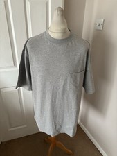 Men’s Grey Snow Peak Classic Boxy Fit T Shirt Size XL