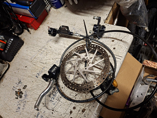 Hope mono mini hydraulic - hydraulic, disc