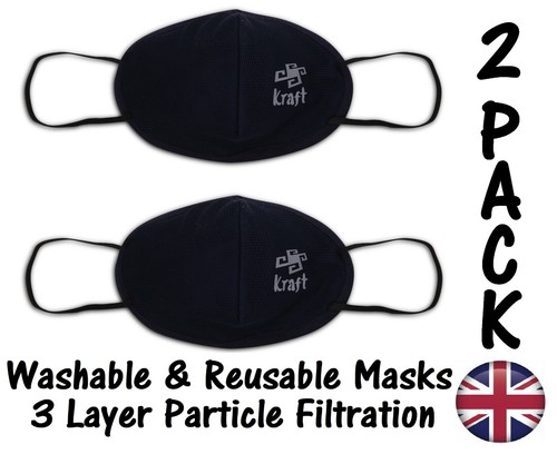 Face mask pack reusable - 2,