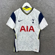 Tottenham Hotspur Shirt Mens Medium White Nike Home Kit Player Issue #11 2020/21