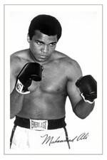 MUHAMMAD ALI Signed Autograph