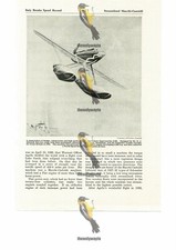 Vicker's Supermarine S.6B, R J Mitchell, Trophy Winner, Book Illustration, 1935
