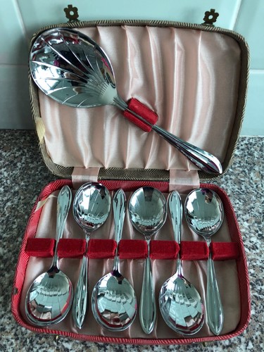 Chrome plated vintage fruit - vintage,