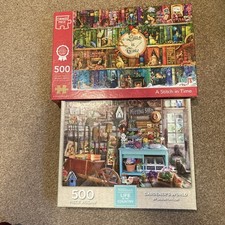 2 x 500 Piece Jigsaw Puzzles