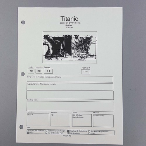 Titanic vfx shot - vfx,