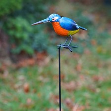 Kingfisher on Stick Metal