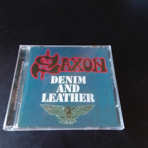 Saxon denim and - saxon-denim, leather-cd