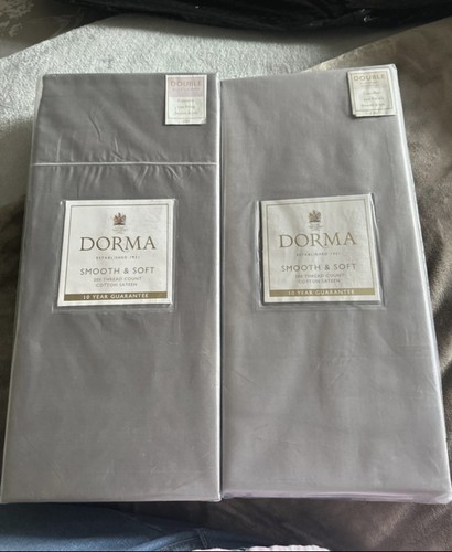 Dorma cotton sateen grey - dorma,