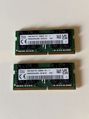 Hynix 32gb 16gb ddr4 - 32gb, 2x