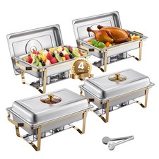 SucceBuy 4 Pack Stainless