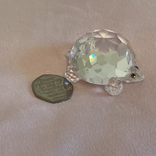 Swarovski crystal tortoise - crystal,