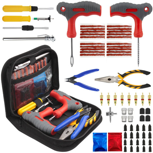 Tyre puncture repair tool kit - puncture,