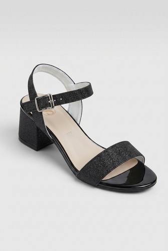 Sirri girls black glitter - black,