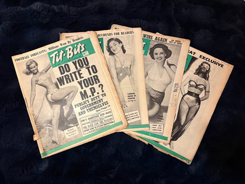 Vintage tit bits - vintage, magazines