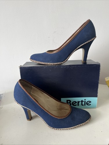 Bertie navy denim court - bertie,,