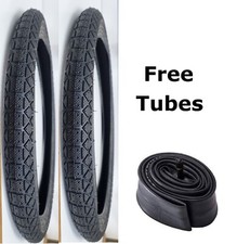 Pair of 20 inch bicycle tyres