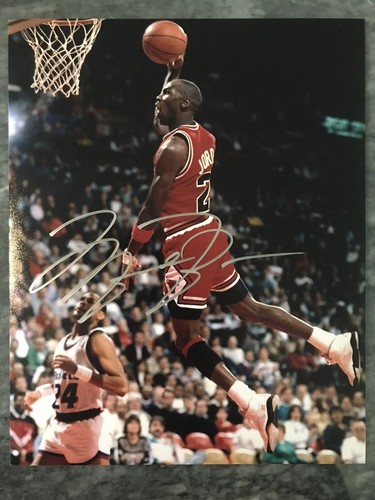 Michael jordan signed chicago - jordan,