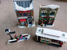 Lego 10308 Winter Holiday Main Street, used. 100% complete with box